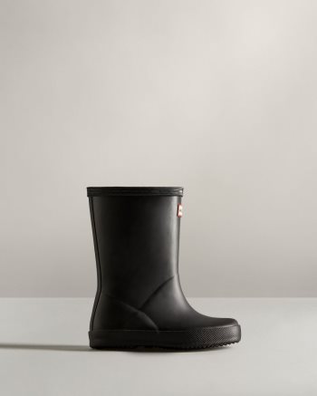 Black Kids' Hunter Original First Classic Rain Boots | 8ejBz78L