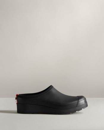 Black Women's Hunter Play Clogs | 9enCwqxz