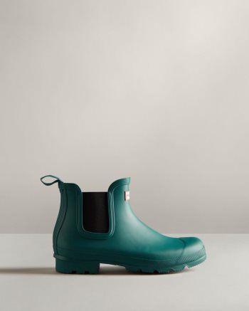 Blue Men's Hunter Original Chelsea Boots | bLGWqksY