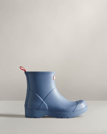 Blue Men's Hunter Play Short Rain Boots | vRKfjYqs