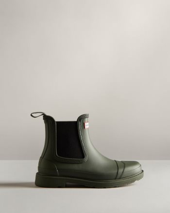 Dark Olive Women's Hunter Commando Rain Boots | NlX0Bief