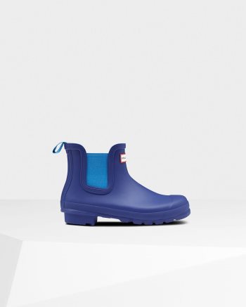 Indigo / Blue Women's Hunter Original Chelsea Boots | OyGpZdou