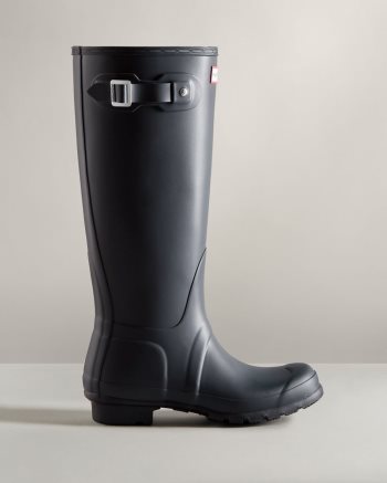 Navy Women's Hunter Original Tall Rain Boots | ziACSQnt