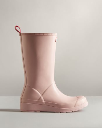 Pink Women's Hunter Play Tall Rain Boots | SUwFhXmH