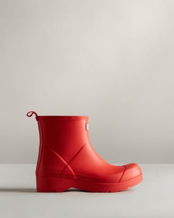 Red Men's Hunter Play Short Rain Boots | nxkPxBI4