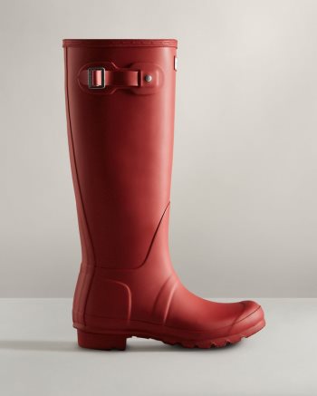 Red Women's Hunter Original Tall Rain Boots | ZfxSYQ4j