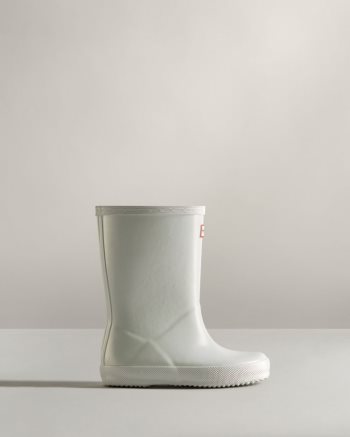 Silver Kids' Hunter First Classic Nebula Rain Boots | 803wt6Xn