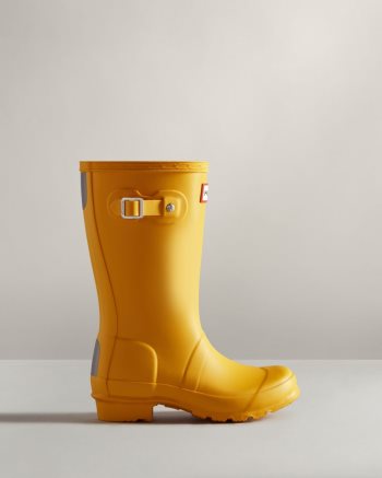 Yellow Kids' Hunter Original Rain Boots | yrcwe0OR