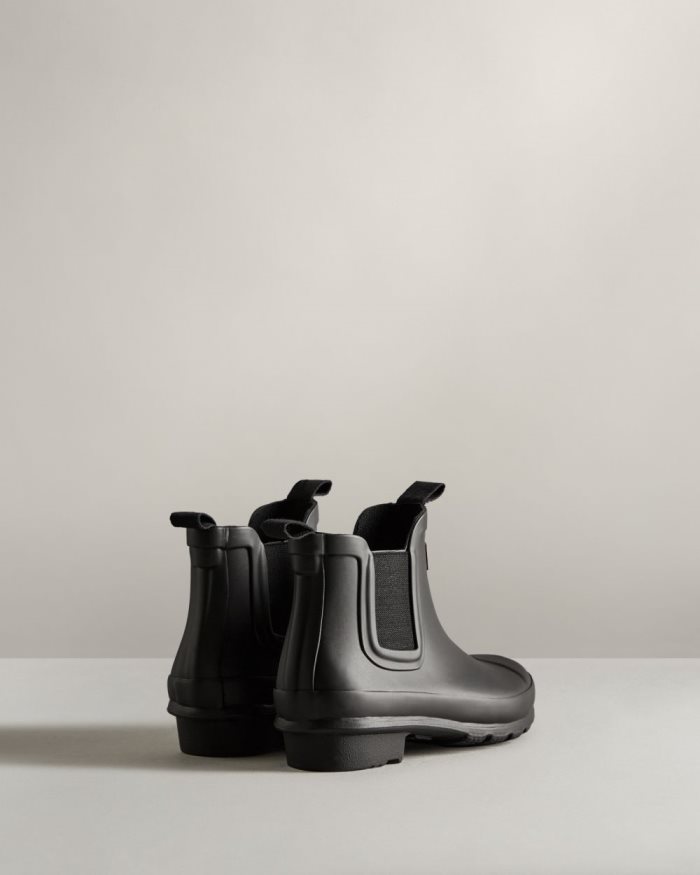 Black Kids' Hunter Original Chelsea Boots | 3KeNjluW