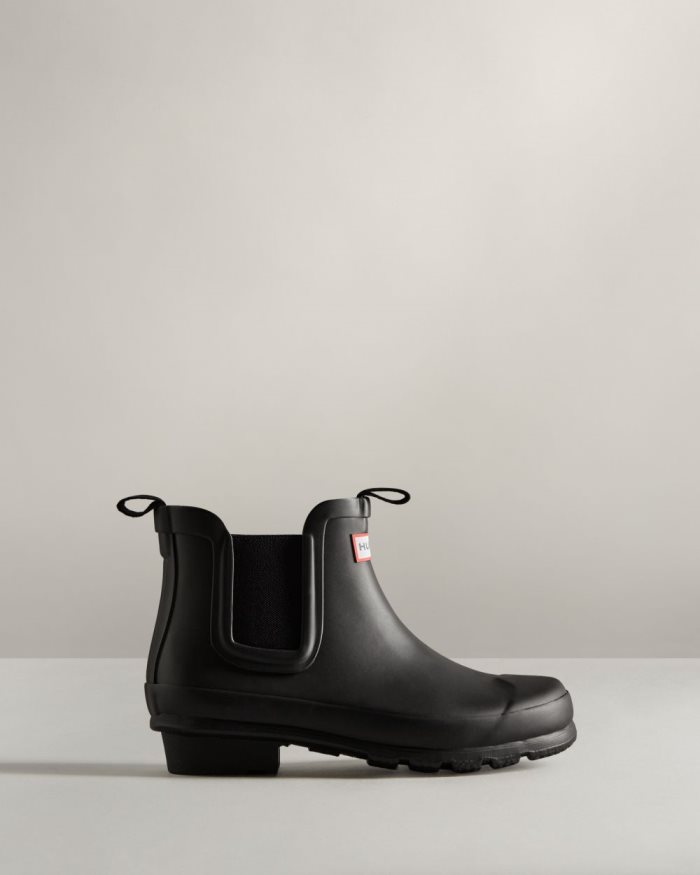 Black Kids' Hunter Original Chelsea Boots | 3KeNjluW