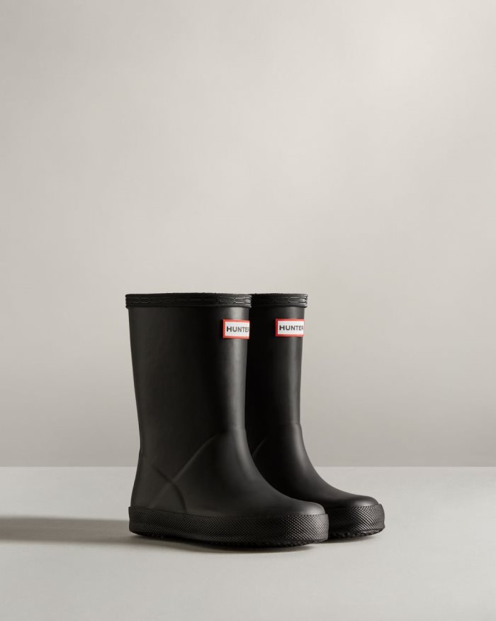 Black Kids' Hunter Original First Classic Rain Boots | 8ejBz78L