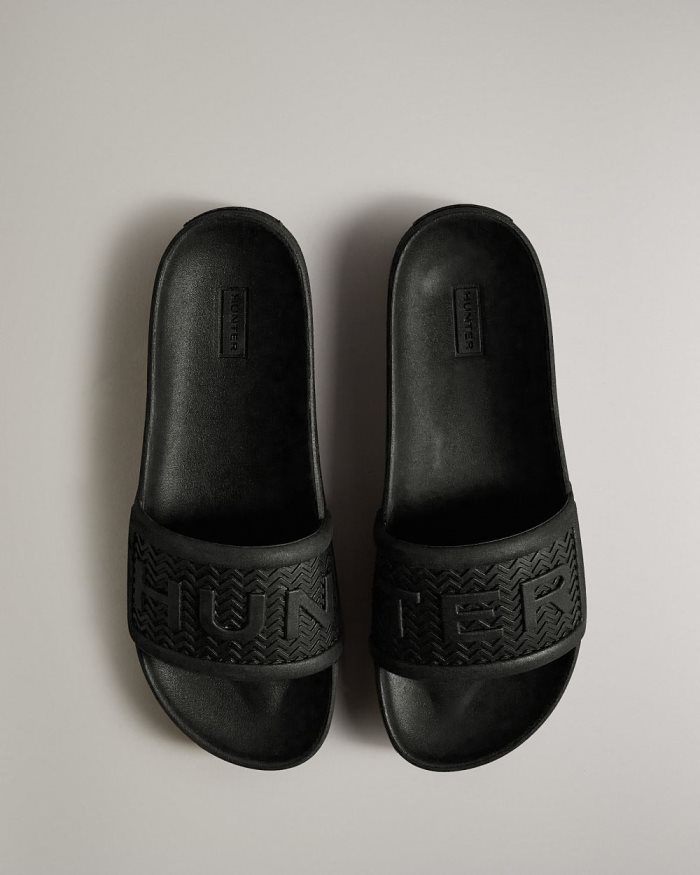 Black Women\'s Hunter BLOOM™ Slides | 7wiIRzEl