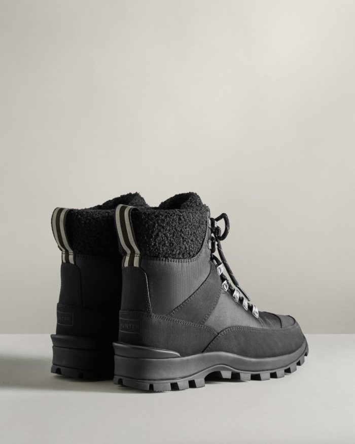 Black Women's Hunter Insulated Recycled Polyester Commando Boots | HsBypS5Z