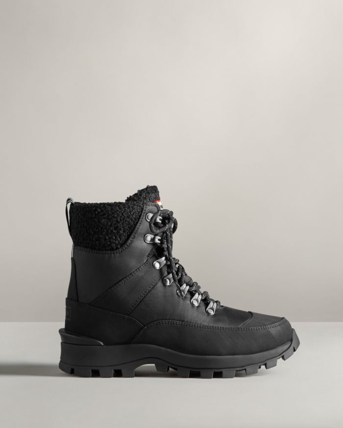 Black Women's Hunter Insulated Recycled Polyester Commando Boots | HsBypS5Z