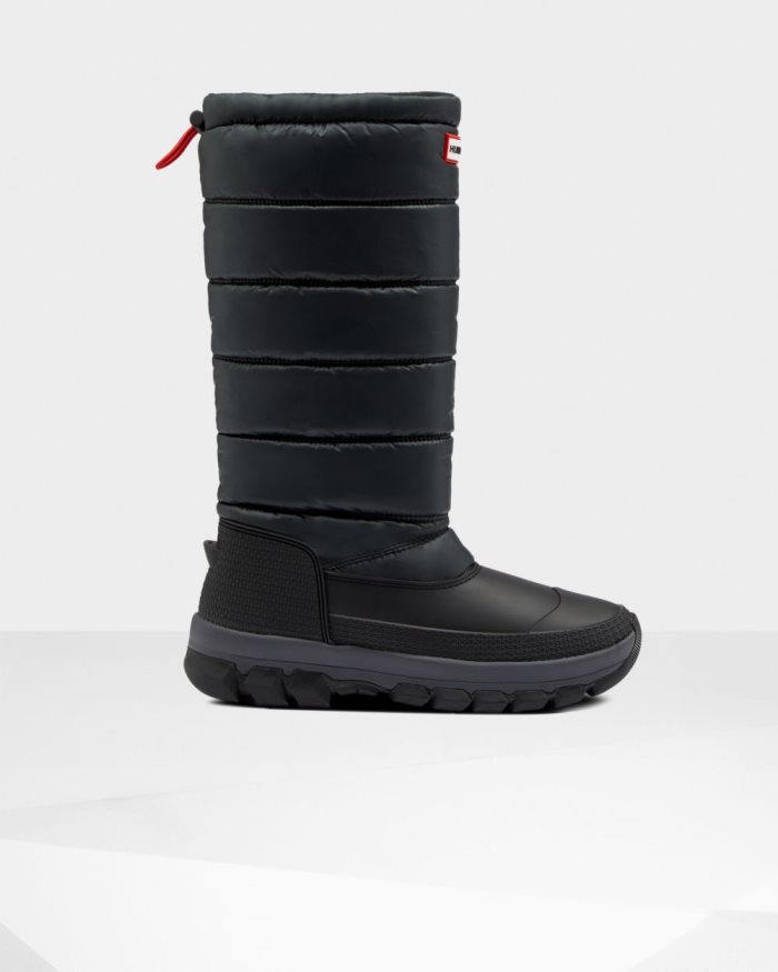 Black Women's Hunter Insulated Tall Snow Boots | f2NDG7oT