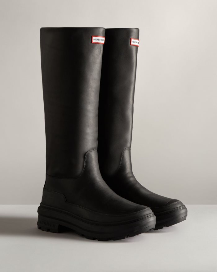 Black Women's Hunter Killing Eve Tall Chasing Boots | eNtgYpaJ