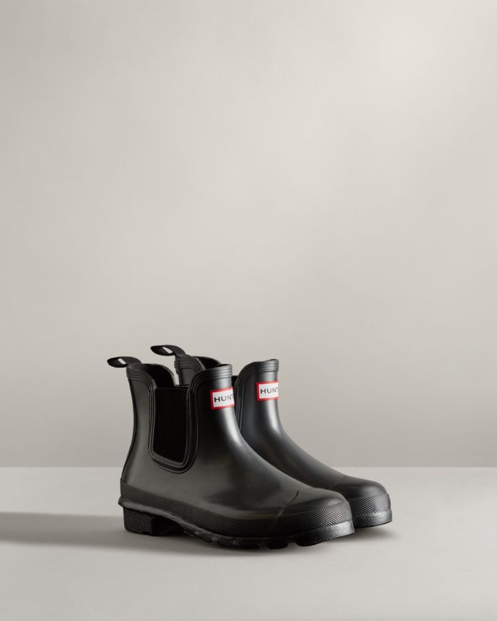 Black Women's Hunter Nebula Rain Boots | trgjKSDD