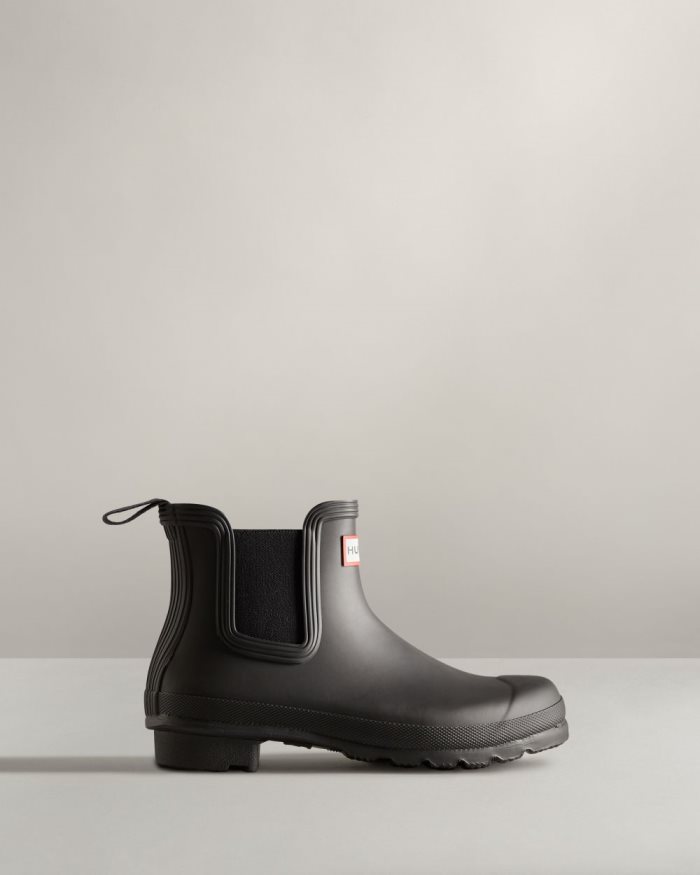 Black Women's Hunter Original Chelsea Boots | Si6CEr0h