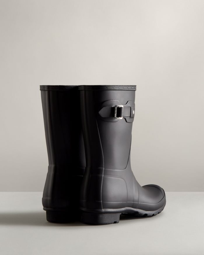 Black Women's Hunter Original Short Rain Boots | n4DrznSr