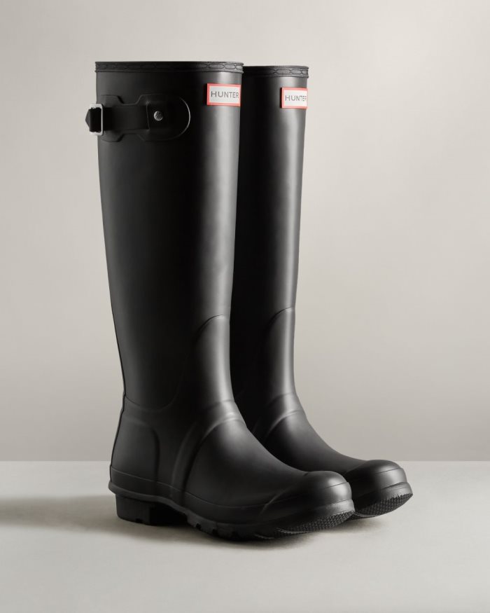 Black Women's Hunter Original Tall Rain Boots | N3MLn5i9