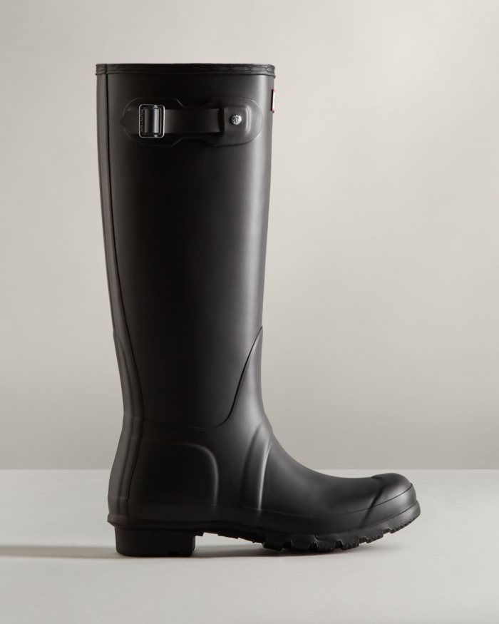 Black Women\'s Hunter Original Tall Rain Boots | N3MLn5i9