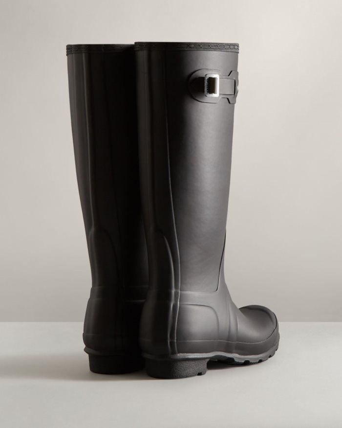 Black Women's Hunter Tall Insulated Rain Boots | KF0BoRX4