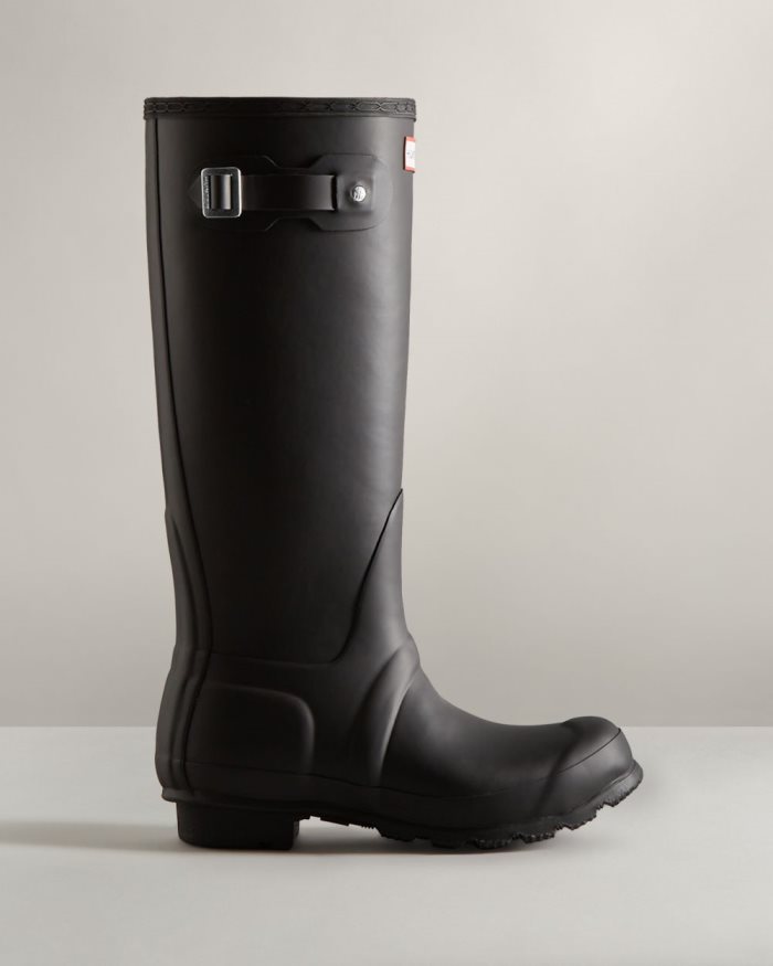 Black Women's Hunter Tall Insulated Rain Boots | KF0BoRX4