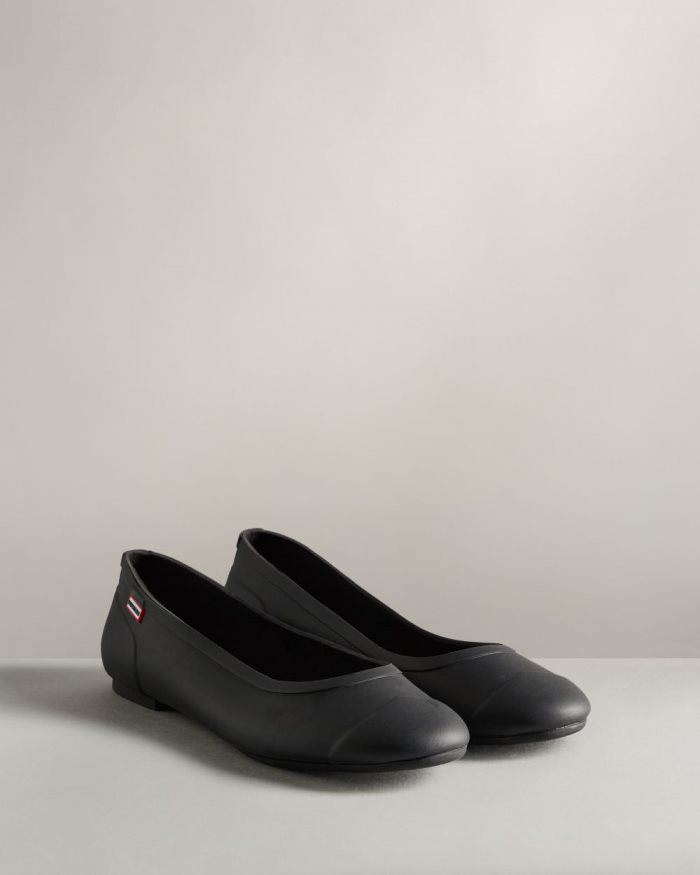 Black Women's Hunter Tour Ballet Flat Shoes | Jx2vGKqm