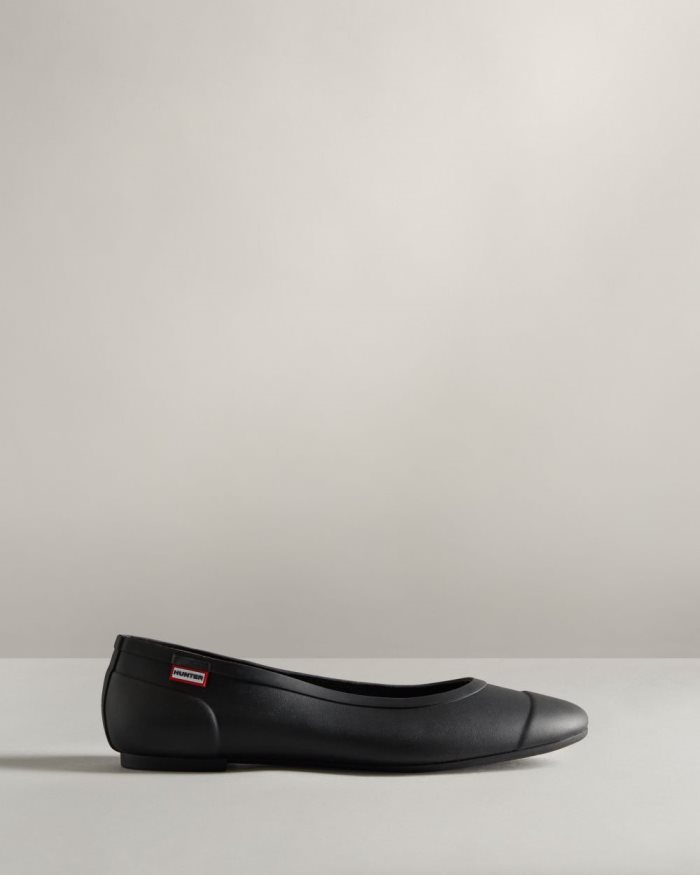 Black Women's Hunter Tour Ballet Flat Shoes | Jx2vGKqm