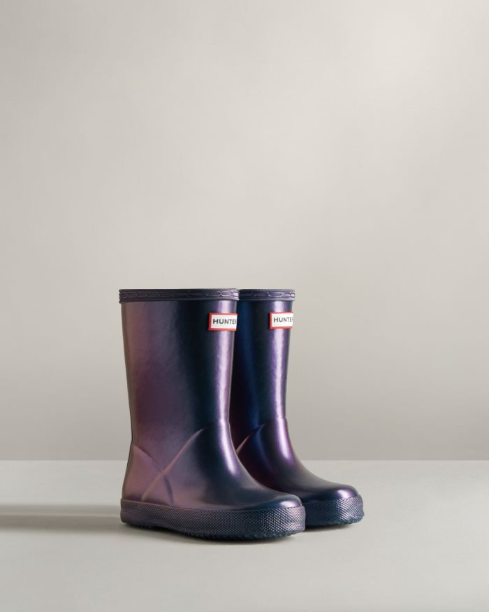 Blue Kids' Hunter First Classic Nebula Rain Boots | tncSTyGC