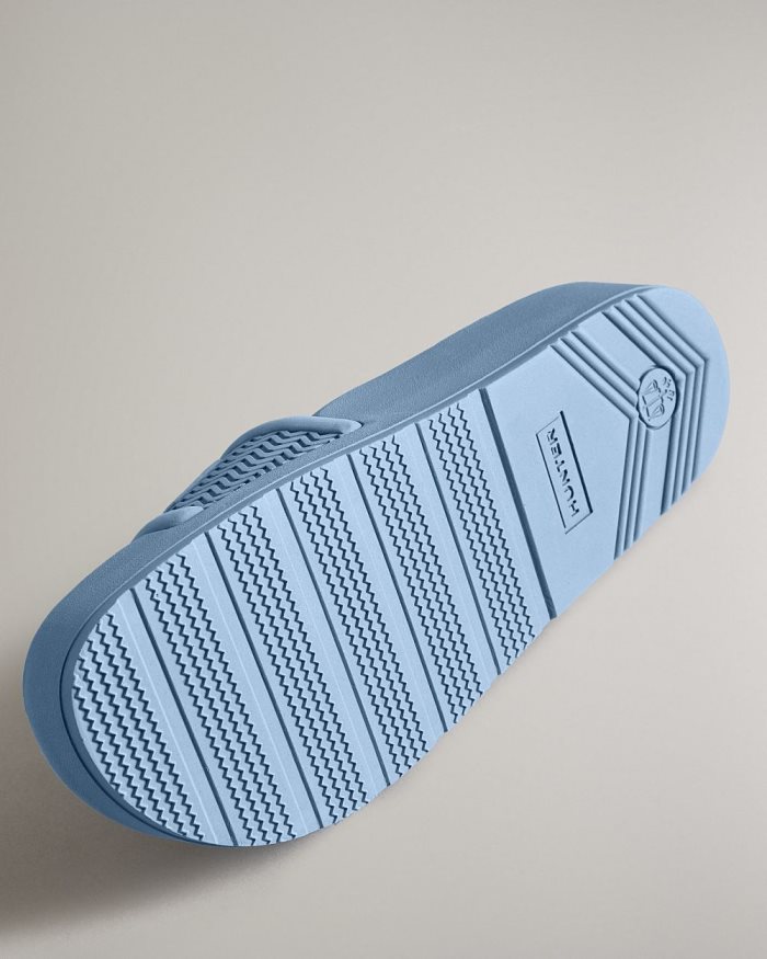 Blue Men's Hunter BLOOM™ Slides | gMAmryq6