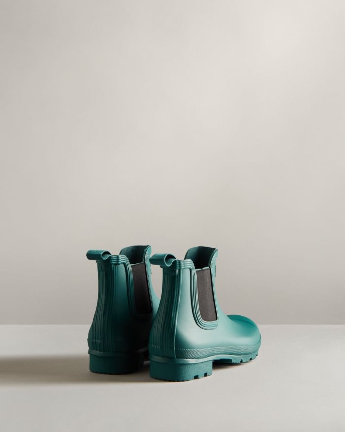 Blue Men's Hunter Original Chelsea Boots | bLGWqksY