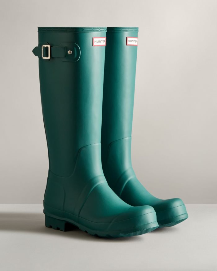 Blue Men's Hunter Original Tall Rain Boots | cnxydyX6