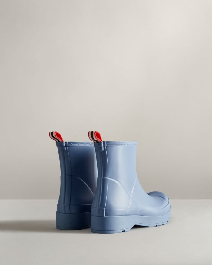 Blue Men's Hunter Play Short Rain Boots | vRKfjYqs