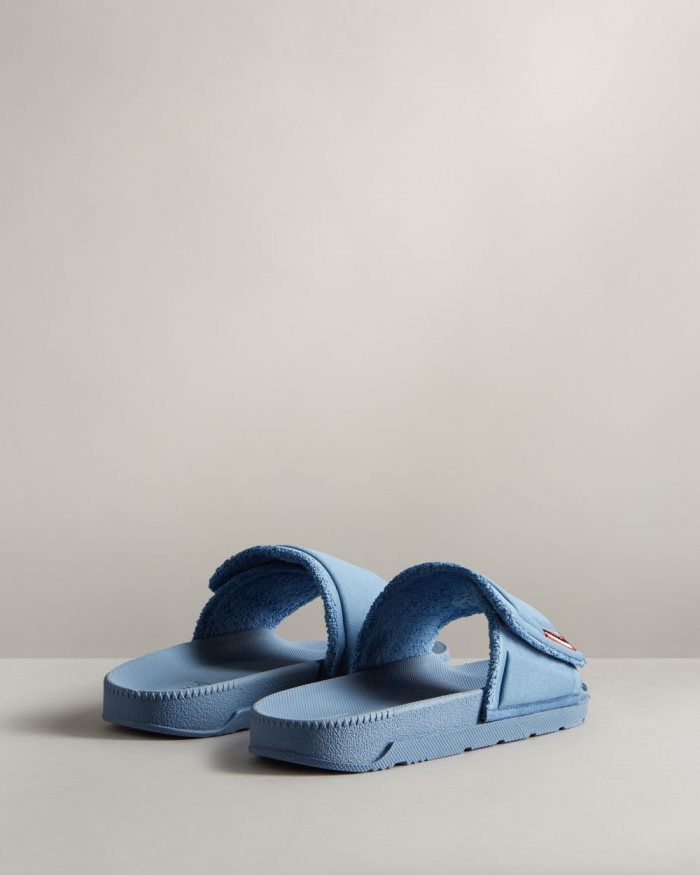 Blue Women's Hunter Adjustable Slides | e0GYRz9b