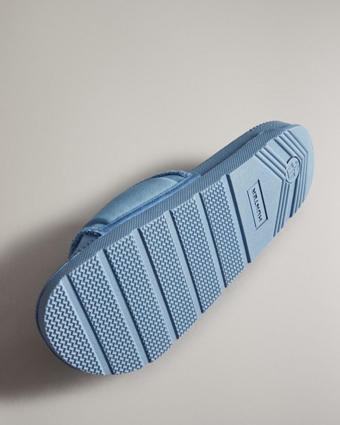 Blue Women's Hunter Adjustable Slides | e0GYRz9b