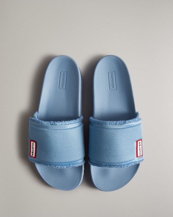 Blue Women's Hunter Adjustable Slides | e0GYRz9b