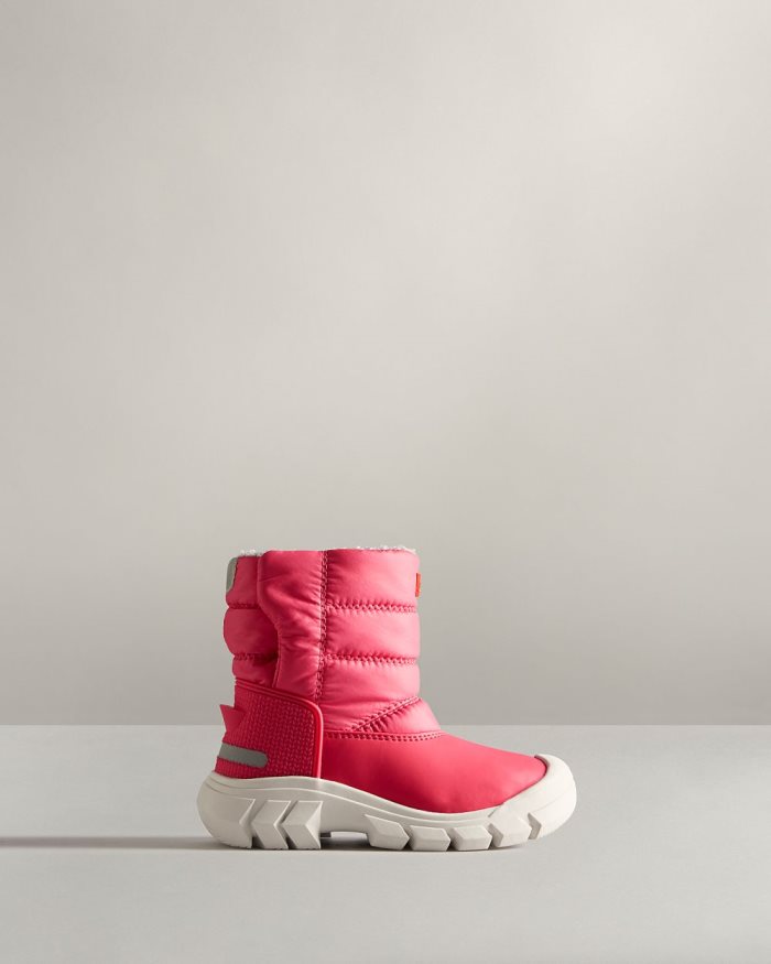 Bright Pink Kids\' Hunter Insulated Snow Boots | IGQ88CgN