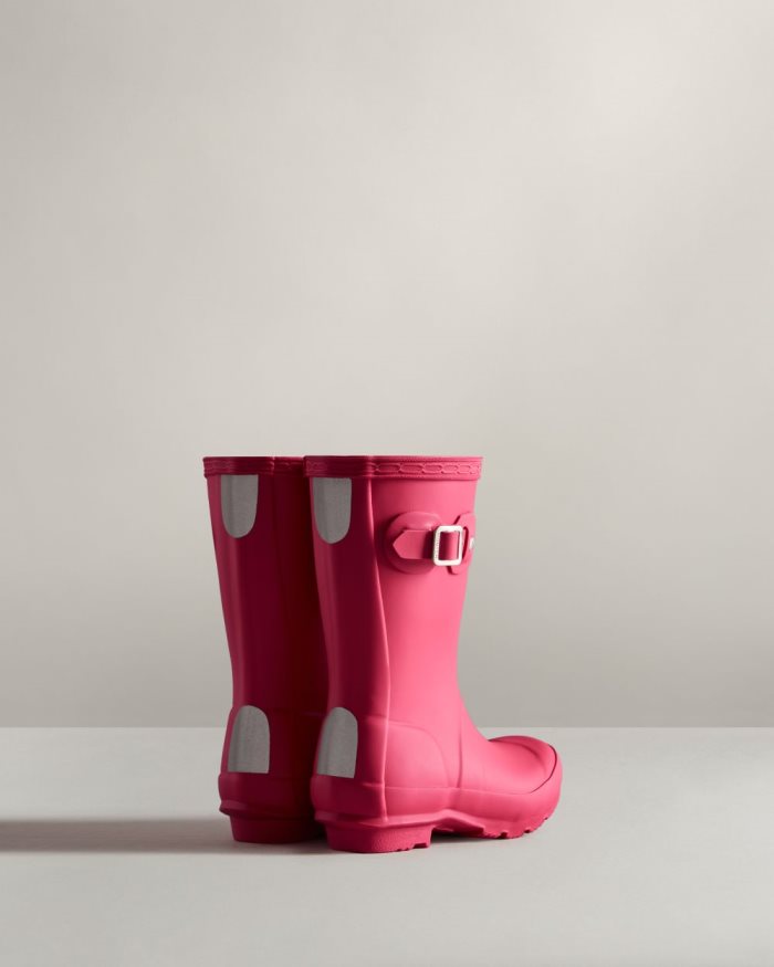 Bright Pink Kids' Hunter Original Boots | CcyGIETS