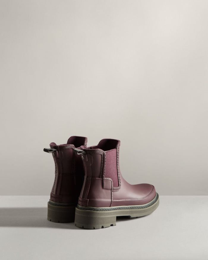 Brown Women's Hunter Refined Stitch Detail Chelsea Boots | UUITvGhG