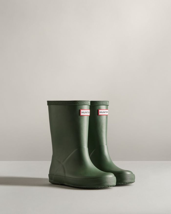 Green Kids' Hunter Original First Classic Rain Boots | pf2iFnCj