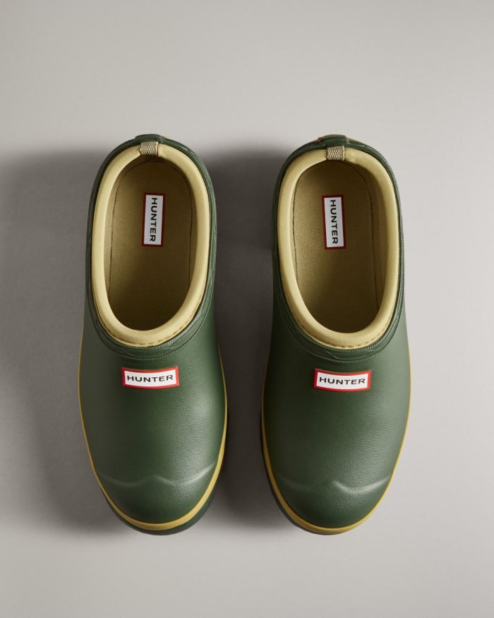 Green Women's Hunter Gardener Clogs | a9YvnHrq