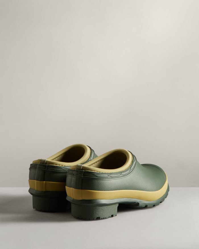 Green Women's Hunter Gardener Clogs | a9YvnHrq