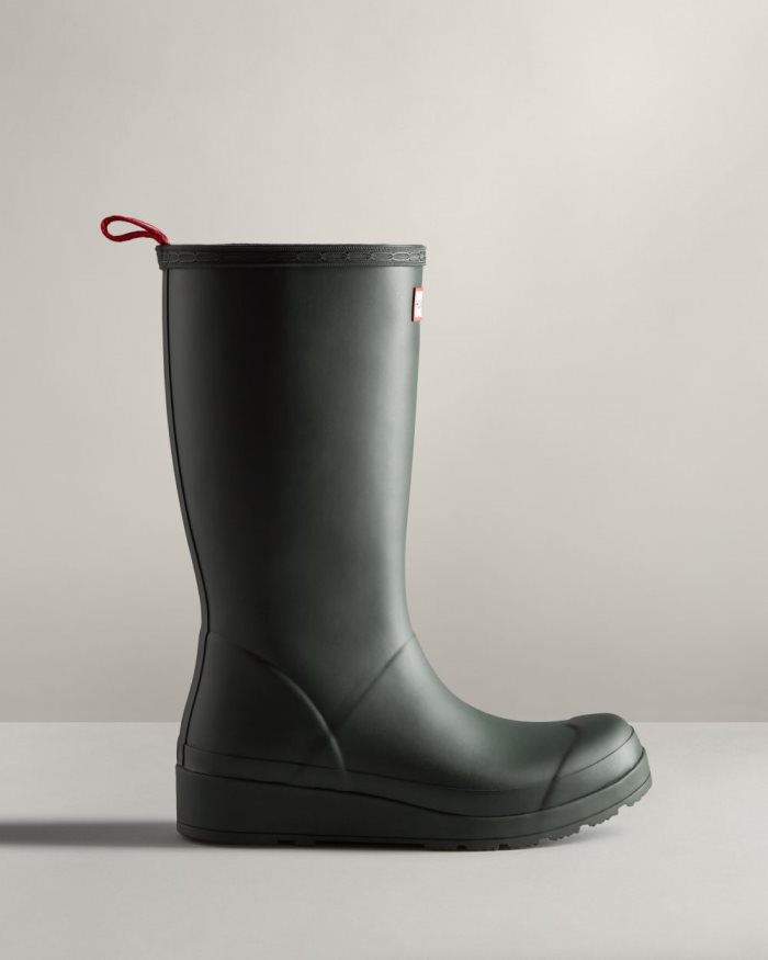 Green Women's Hunter Play Tall Rain Boots | e4ex4Xqd