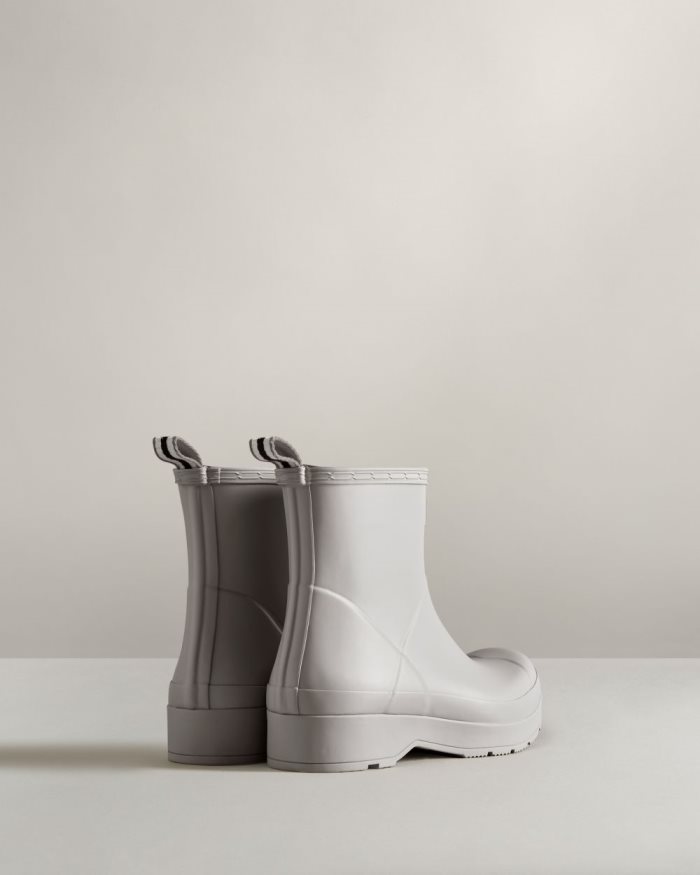 Grey Men's Hunter Play Short Rain Boots | NoB4sWxc