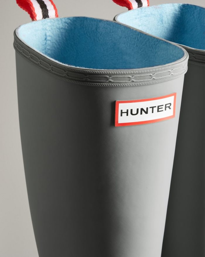 Grey Women's Hunter Play Insulated Tall Rain Boots | tt2OJRpg