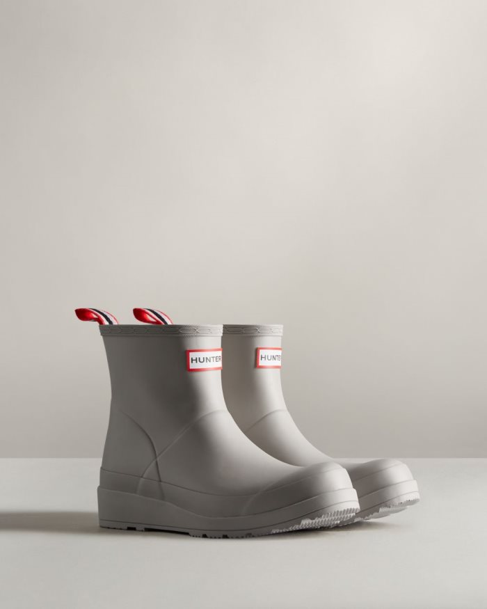 Grey Women's Hunter Play Short Rain Boots | VYKW0VRp