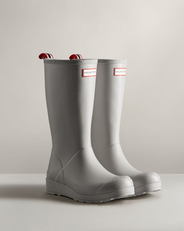 Grey Women's Hunter Play Tall Rain Boots | m8JgMBFw