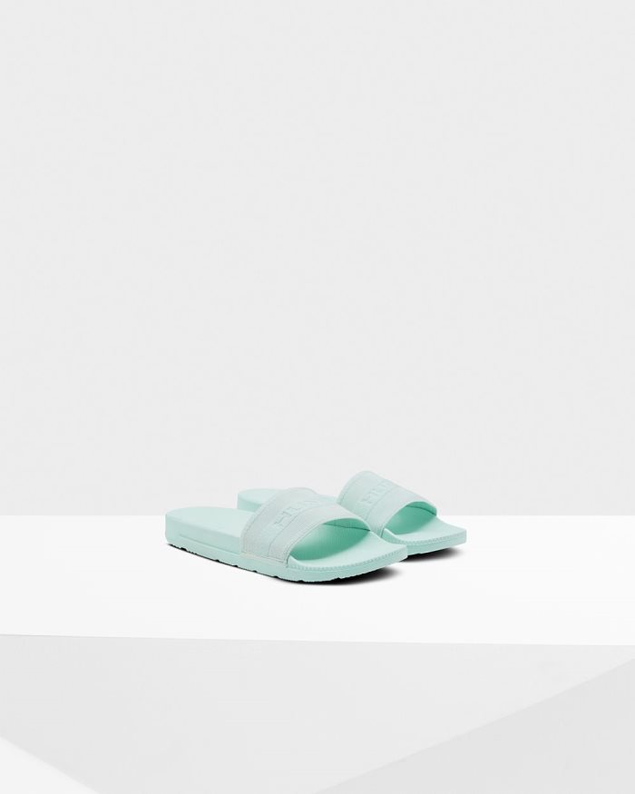 Mint Women's Hunter Elastic Slides | 3hHOrhrG