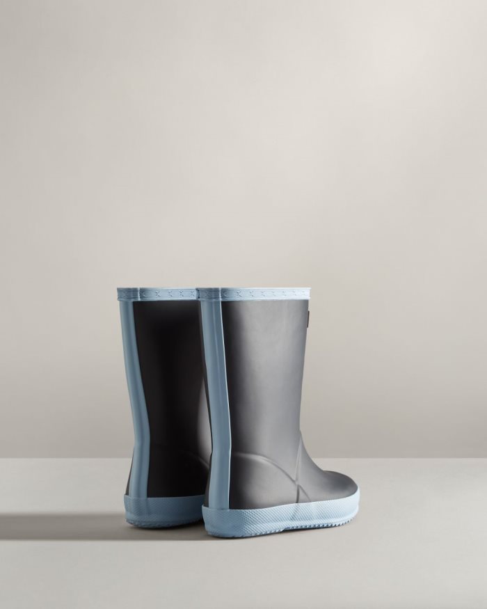 Navy / Blue Kids' Hunter First Classic Insulated Rain Boots | YgksYKej